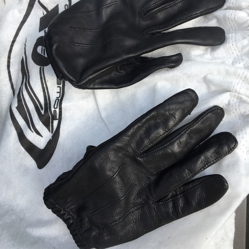Soft Leather Gloves for Motorcycle or Fashion